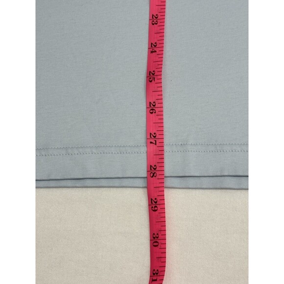 UNTUCKit Damaschino Smart Polo Shirt Mens XL Light Blue Cotton Short Sleeve - Picture 5 of 7